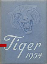 Edwardsville High School 1954 yearbook cover photo
