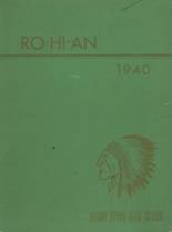 Rogue River High School 1940 yearbook cover photo
