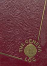 Lake Geneva High School 1955 yearbook cover photo