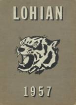 Loveland High School 1957 yearbook cover photo