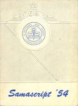 St. Matthews High School 1954 yearbook cover photo