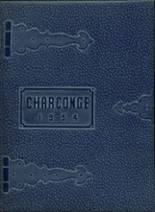 Chartiers-Houston Junior-Senior High School 1954 yearbook cover photo