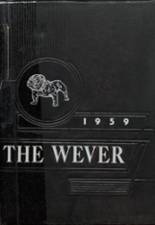 Media-Wever High School 1959 yearbook cover photo
