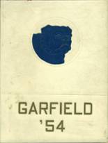 Garfield Heights High School 1954 yearbook cover photo