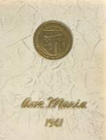 1961 Nativity Blessed Virgin Mary High School Yearbook from Pottsville, Pennsylvania cover image