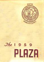 Long Island City High School 1959 yearbook cover photo