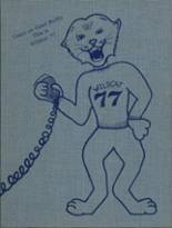 Checotah High School 1977 yearbook cover photo