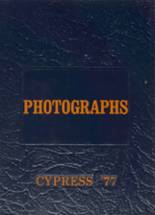 Cypress High School 1977 yearbook cover photo