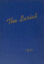 Underwood High School 1951 yearbook cover photo