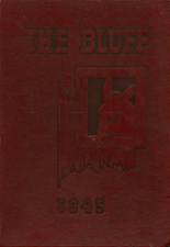 Poplar Bluff High School 1945 yearbook cover photo