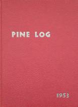 Pine Plains Central School 1953 yearbook cover photo