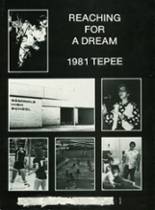 Seminole High School 1981 yearbook cover photo