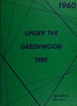 Greenwood High School 1960 yearbook cover photo