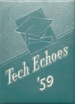 Essex County Vocational High School 1959 yearbook cover photo