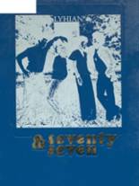 1977 Lyeffion High School Yearbook from Evergreen, Alabama cover image
