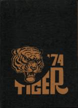 Wewoka High School 1974 yearbook cover photo