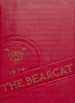 Hobart High School 1954 yearbook cover photo