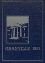 Granville High School 1983 yearbook cover photo