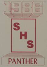 Seymour High School 1986 yearbook cover photo