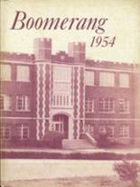 Winterset High School 1954 yearbook cover photo