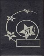 Eddyville-Blakesburg High School 1957 yearbook cover photo