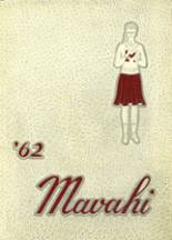 Martinsville High School 1962 yearbook cover photo