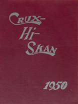 Crooksville High School 1950 yearbook cover photo