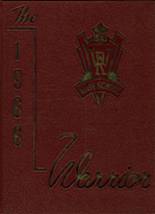 1966 Warrior Run High School Yearbook from Turbotville, Pennsylvania cover image