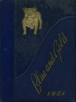 Colfax High School 1951 yearbook cover photo