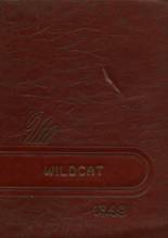 Wink High School 1948 yearbook cover photo