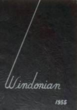 Windham High School 1955 yearbook cover photo