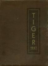 Huron High School 1937 yearbook cover photo
