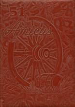 Greenleaf Academy 1951 yearbook cover photo