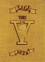 Valley High School 1974 yearbook cover photo