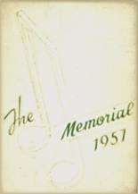 Westinghouse Memorial High School 1957 yearbook cover photo