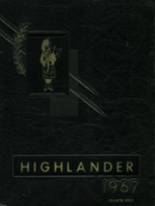 Scotland High School 1967 yearbook cover photo