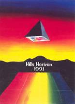 Half Hollow Hills High School East 1991 yearbook cover photo