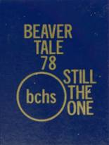 Beaverhead County High School 1978 yearbook cover photo