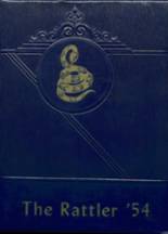 1954 Provo High School Yearbook from Igloo, South Dakota cover image