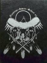 Flandreau Indian School 1985 yearbook cover photo