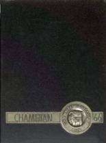 Chamblee High School 1966 yearbook cover photo