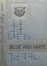 White Pine County High School 1959 yearbook cover photo