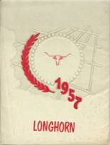 Jetmore High School 1957 yearbook cover photo