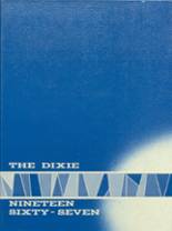 Dixie High School 1967 yearbook cover photo