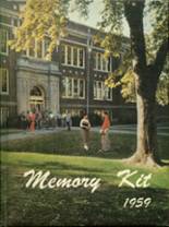Marion High School 1959 yearbook cover photo