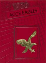 Adams County Christian School 1986 yearbook cover photo