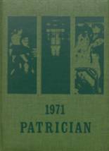 St. Patrick's High School 1971 yearbook cover photo