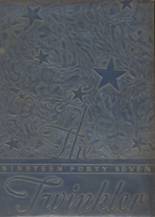 Startown High School 1947 yearbook cover photo