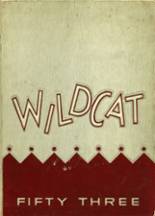 Johnson City High School 1953 yearbook cover photo