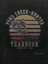 Pond Creek-Hunter High School 2005 yearbook cover photo